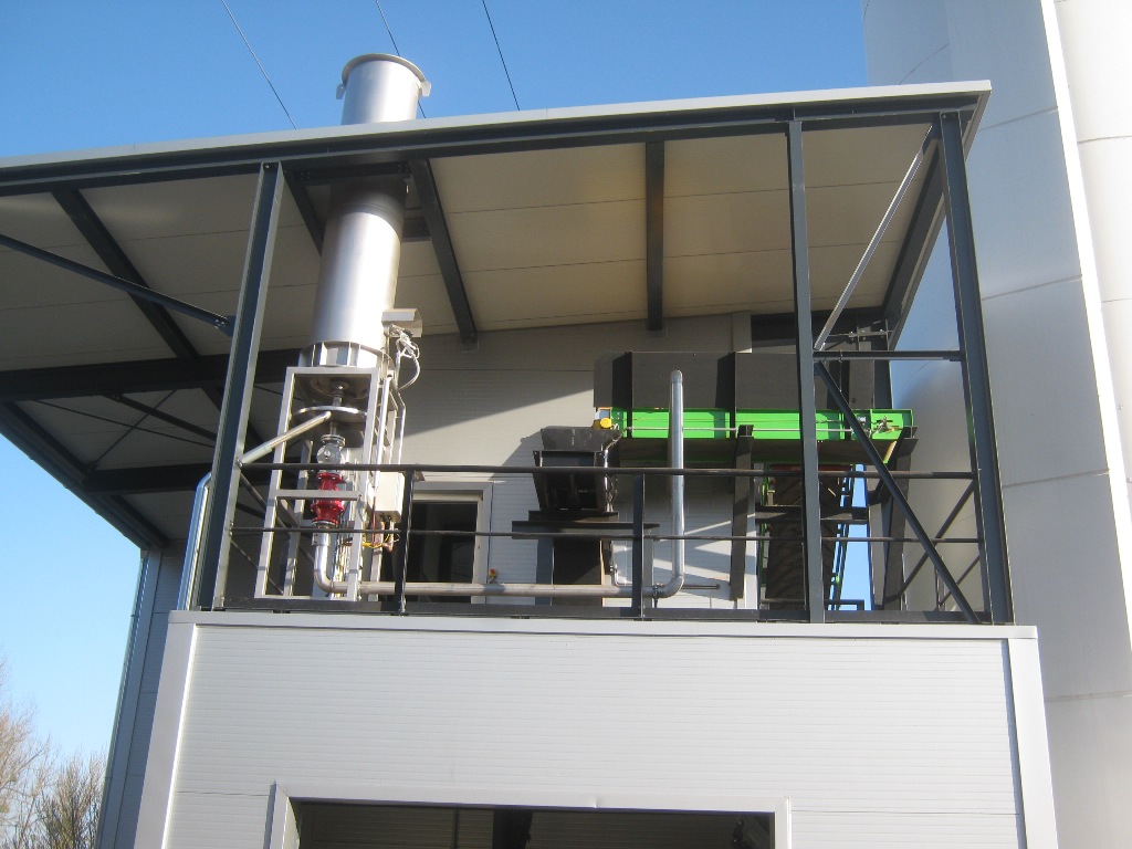Hot water plant